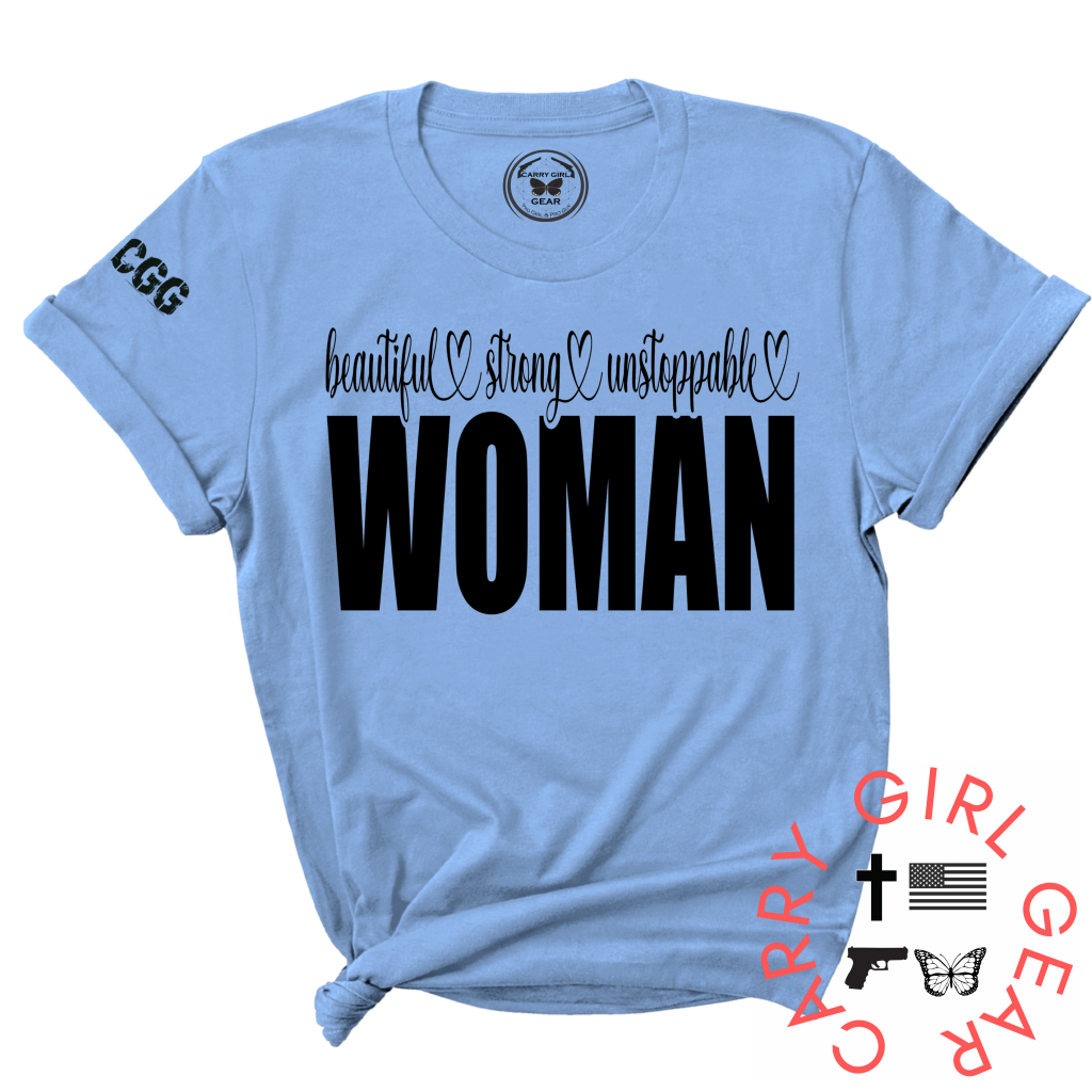Unstoppable***Dec 2023 Club Tee Xs / Blue Womens Cut