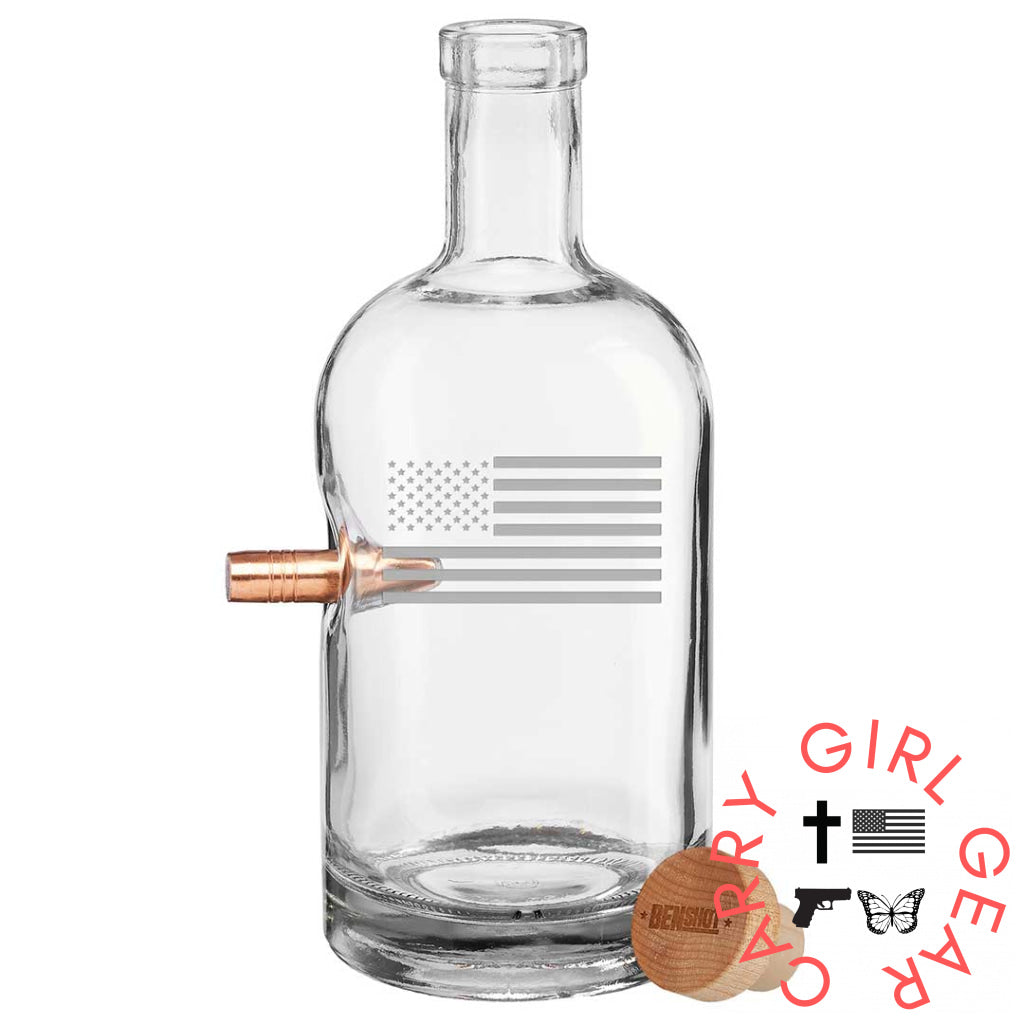 Us Flag Decanter - 750Ml