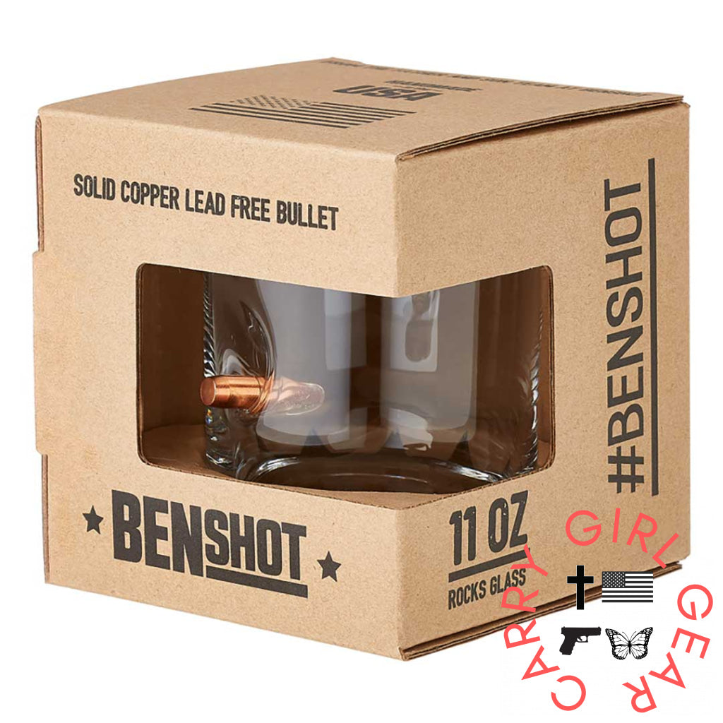 Us Flag Rocks Glass - 11Oz Handmade