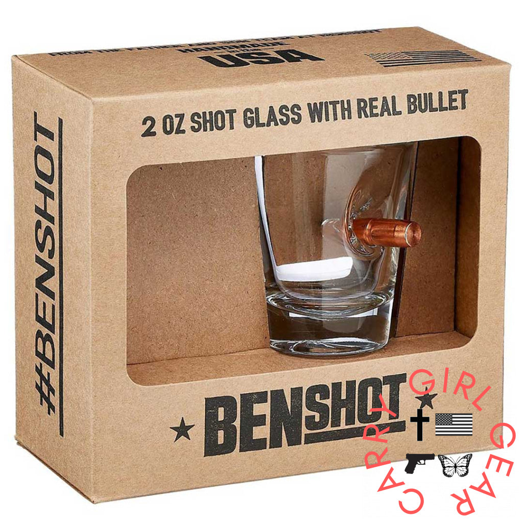 Us Flag Shot Glass - 2Oz