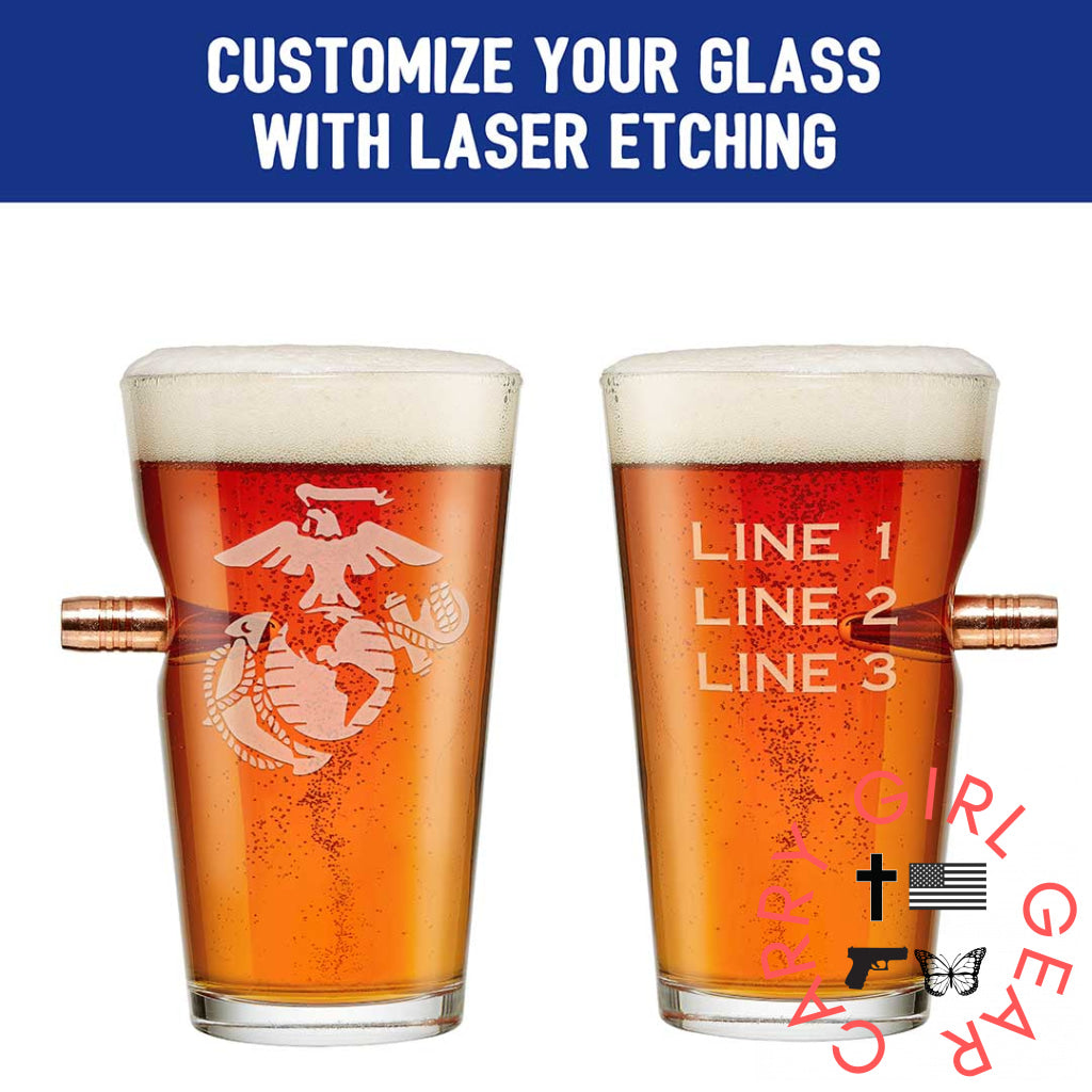 Us Military Glasses Handmade Glass