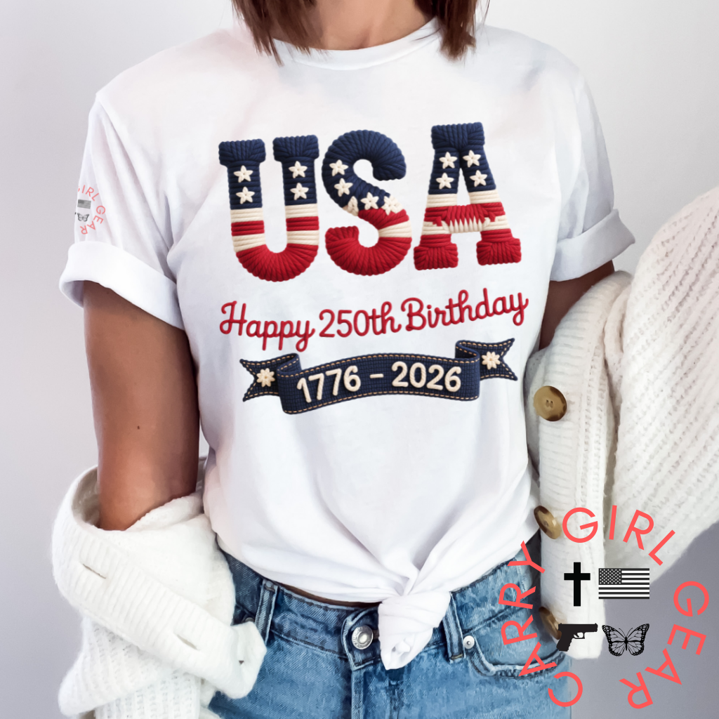 USA 1776-2026 TEE XS / WHITE / UNISEX CUT CGG PERFECT TEE