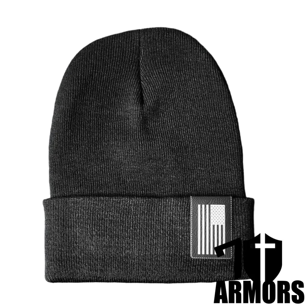 Usa Beanie Black Hat