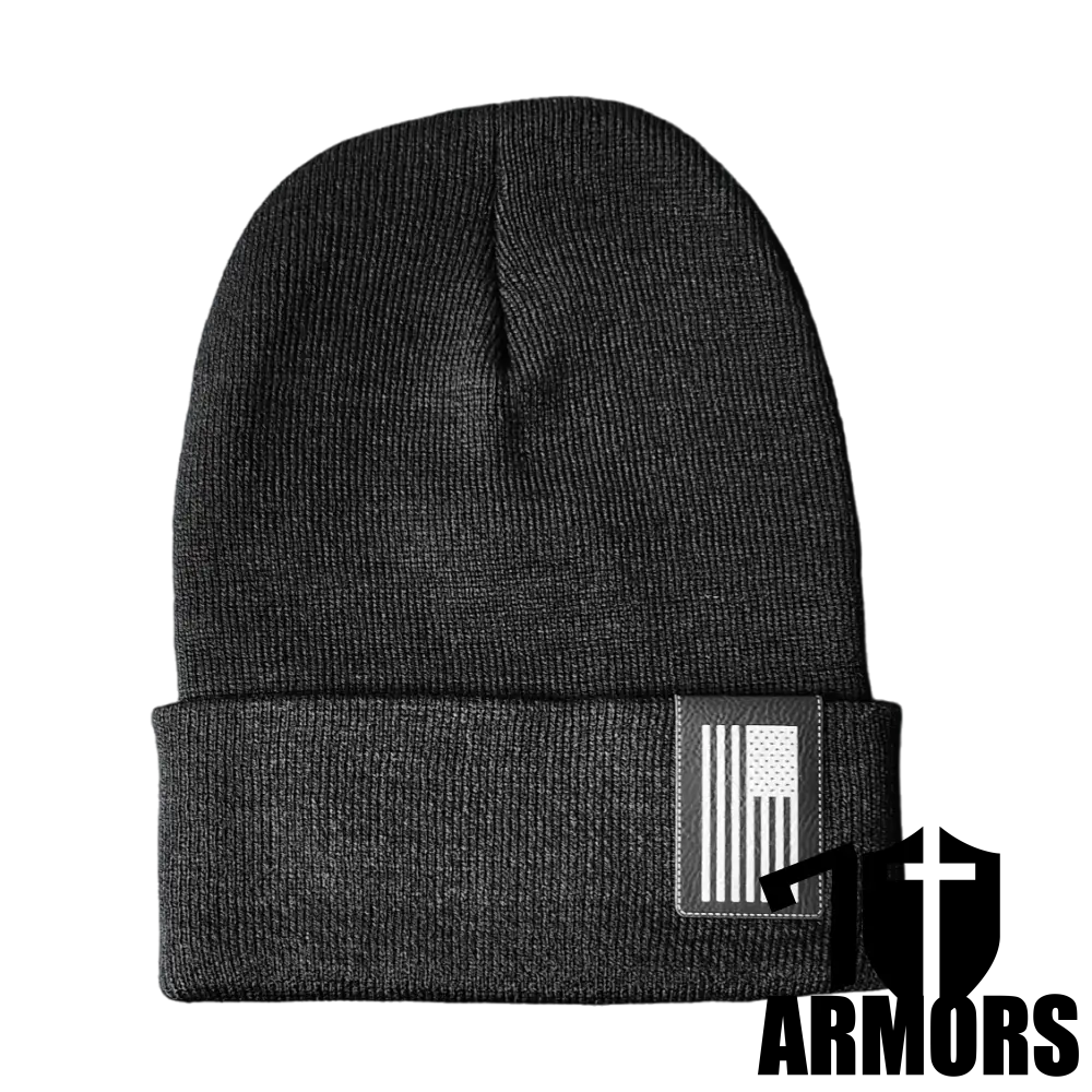 Usa Beanie Black Hat