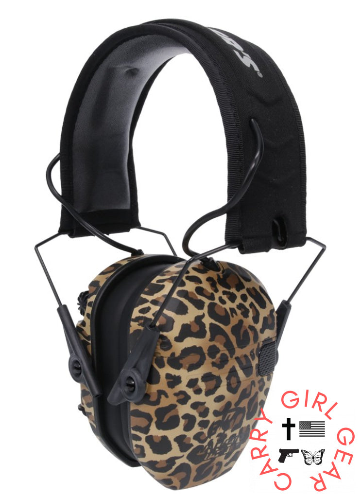 Walkers Razor Leopard Earmuff