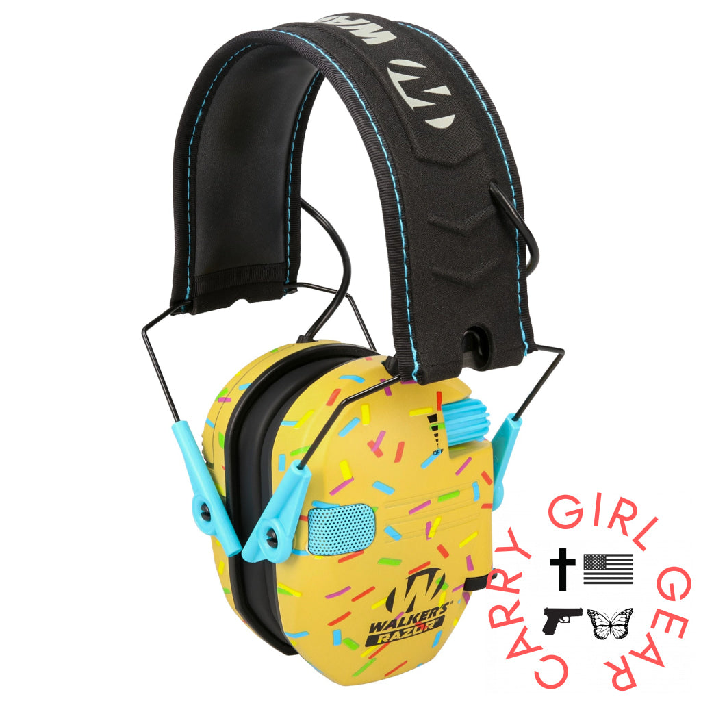 WALKER’S SPRINKLES EARMUFF GOLD SPRINKLES