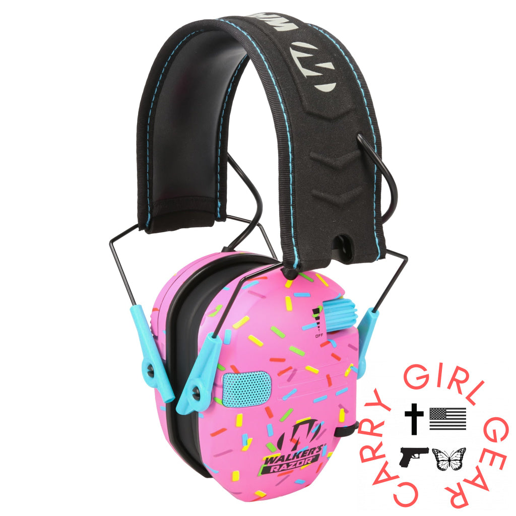 WALKER’S SPRINKLES EARMUFF PINK SPRINKLES