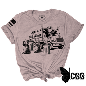 Waste Management Tee Xs / Gravel Unisex Cut Cgg Perfect