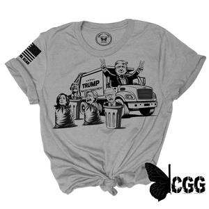 Waste Management Tee Xs / Steel Unisex Cut Cgg Perfect