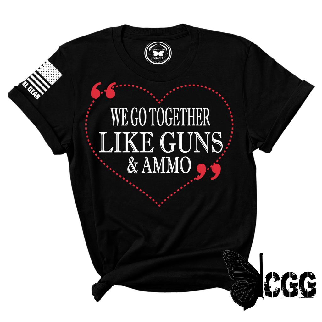 We Go Together Tee Xs / Black Unisex Cut Cgg Perfect