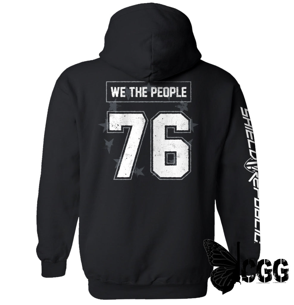 We The People 76 Jersey Black / S Hoodie Nc - Apparel