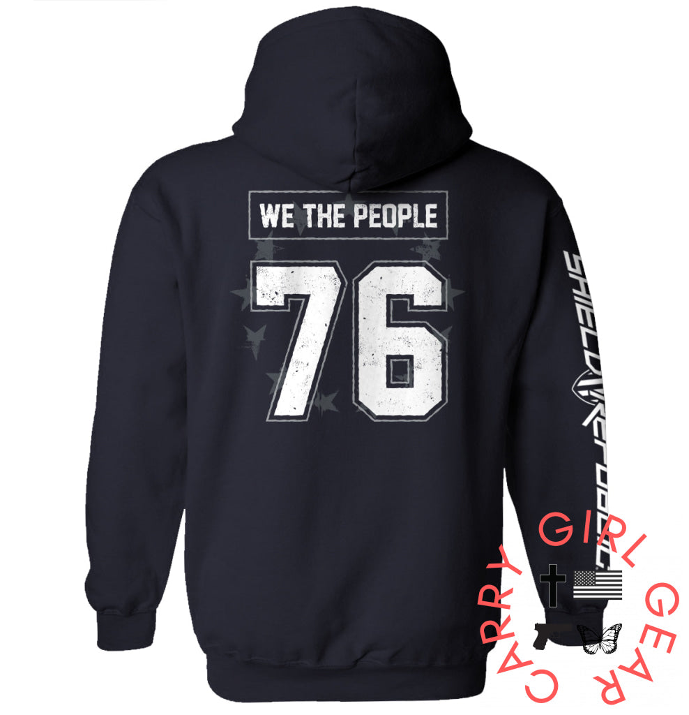 We The People 76 Jersey Navy / S Hoodie Nc - Apparel