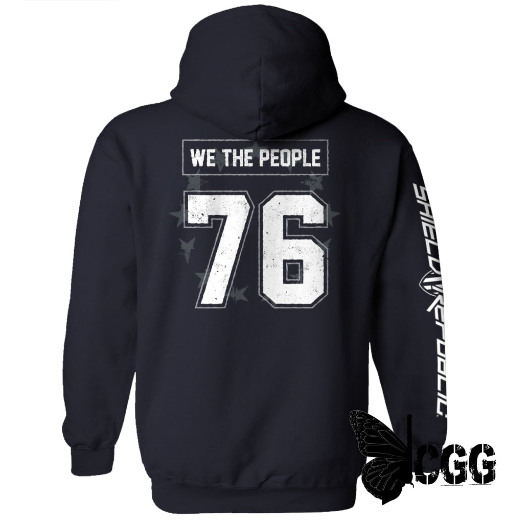 We The People 76 Jersey Navy / S Hoodie Nc - Apparel