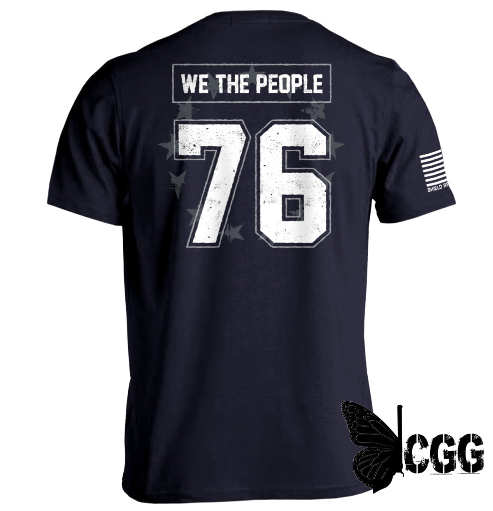 We The People 76 Jersey Navy / S Tee Nc - Apparel