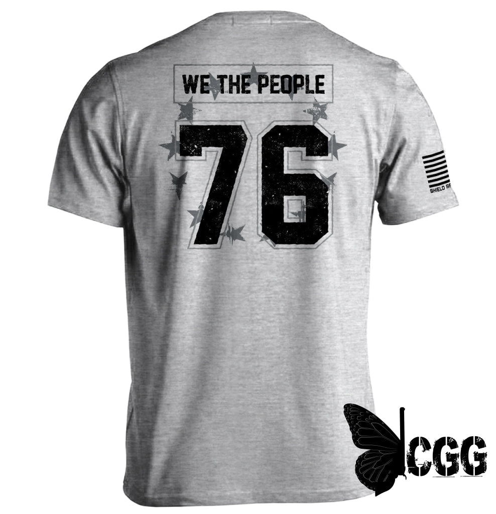 We The People 76 Jersey Sport Grey / S Tee Nc - Apparel