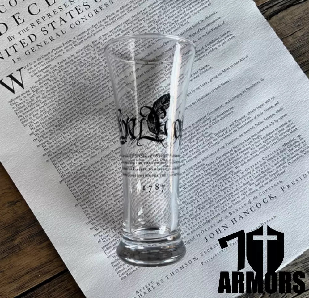 We The People Glass Mug