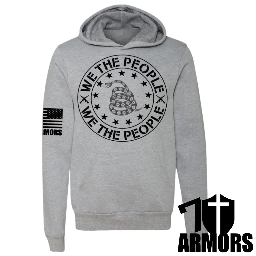 We The People Hoodie Sm / Gray