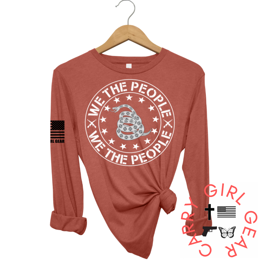 We The People Long Sleeve Clay / Xs