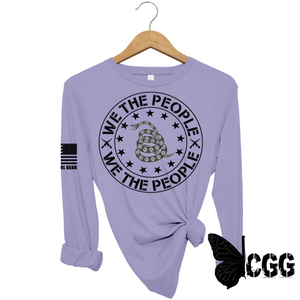 We The People Long Sleeve Lavender / Xs