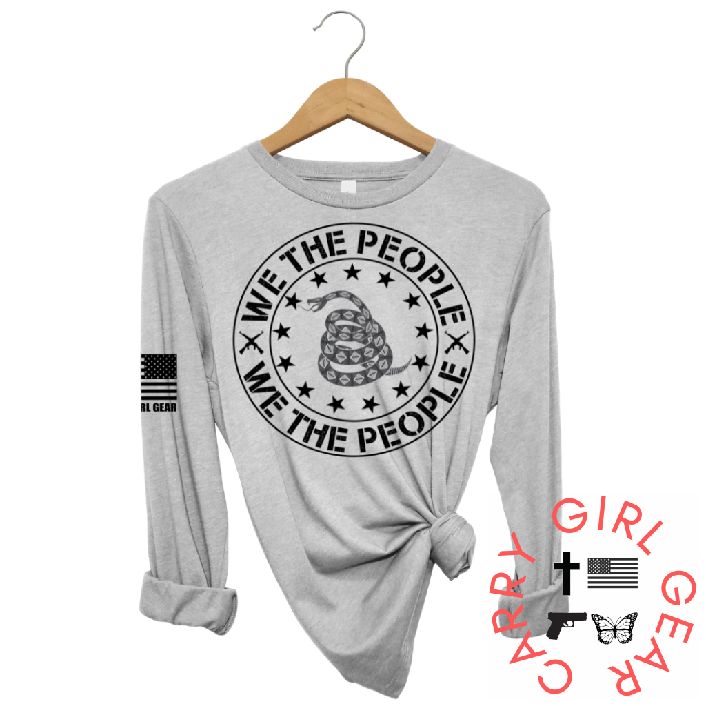 We The People Long Sleeve Steel / Xs