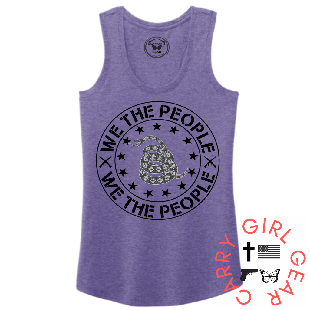 We The People Tank Top Xs / Purple Tank Top