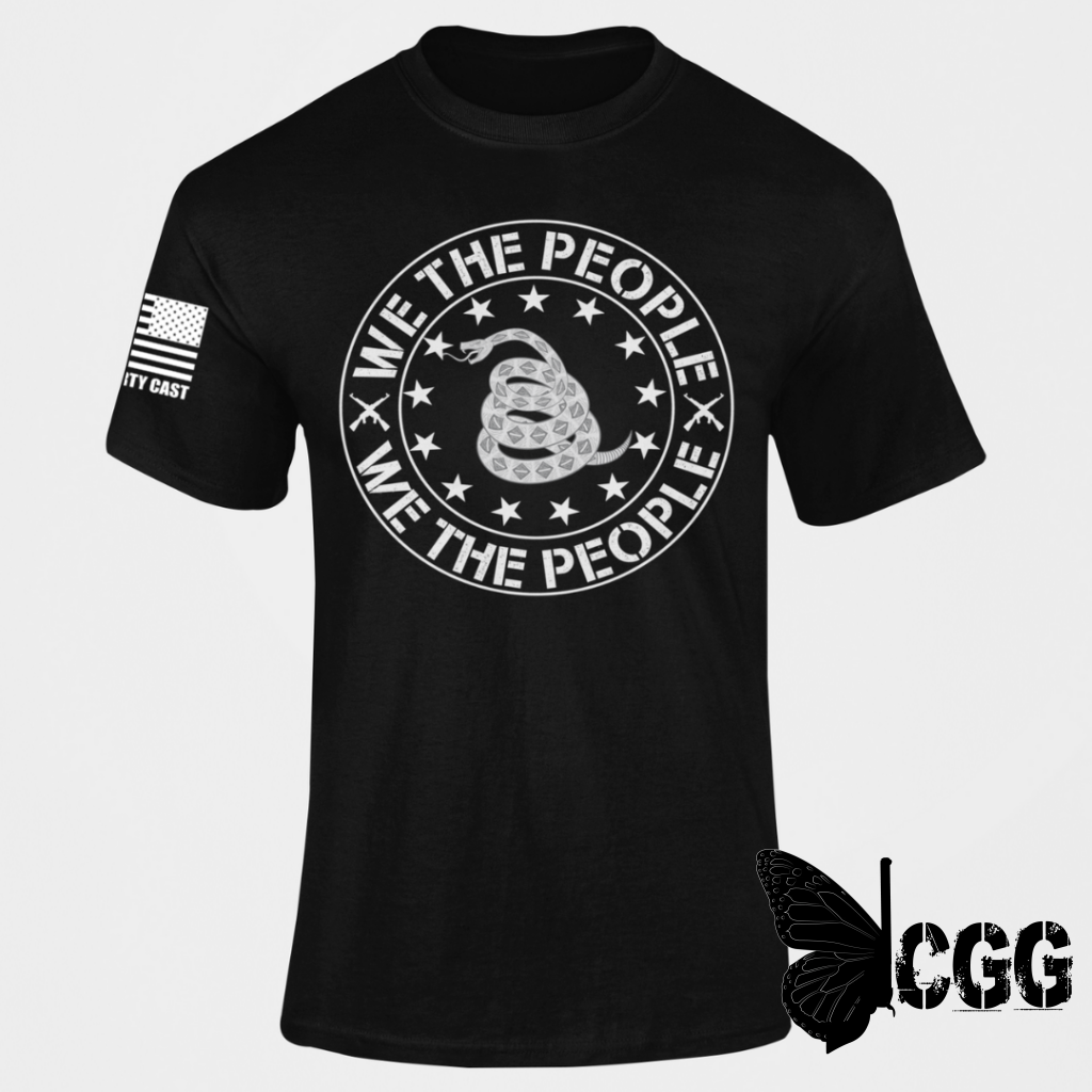 We The People Tee Sm / Black Unisex