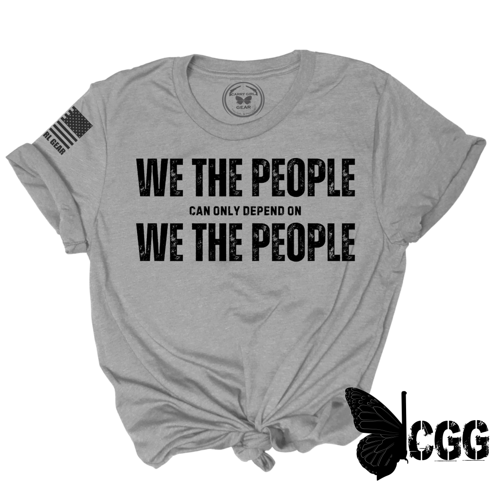 We The People Tee Xs / Steel Unisex Cut Cgg Perfect