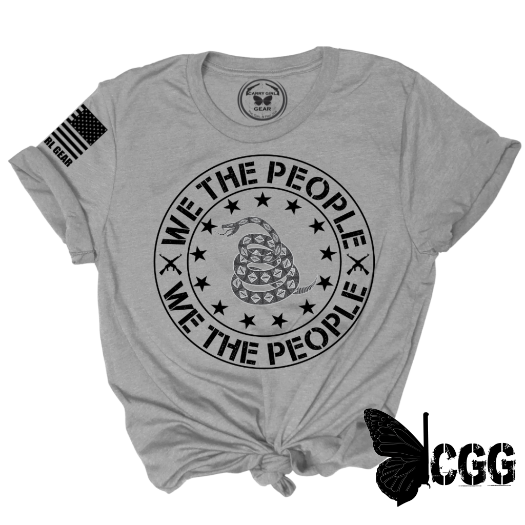 We The People Tee Xs / Steel Unisex Cut Cgg Perfect Tee