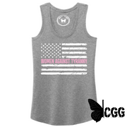 Woman Against Tyranny Tank Top Xs / Gray Tank Top