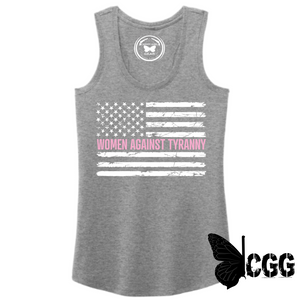 Woman Against Tyranny Tank Top Xs / Gray Tank Top