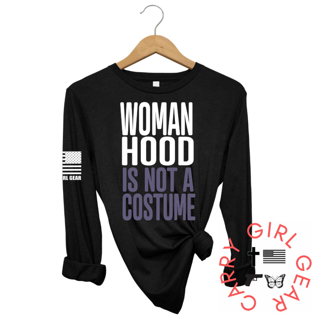 Womanhood Long Sleeve Black / Xs