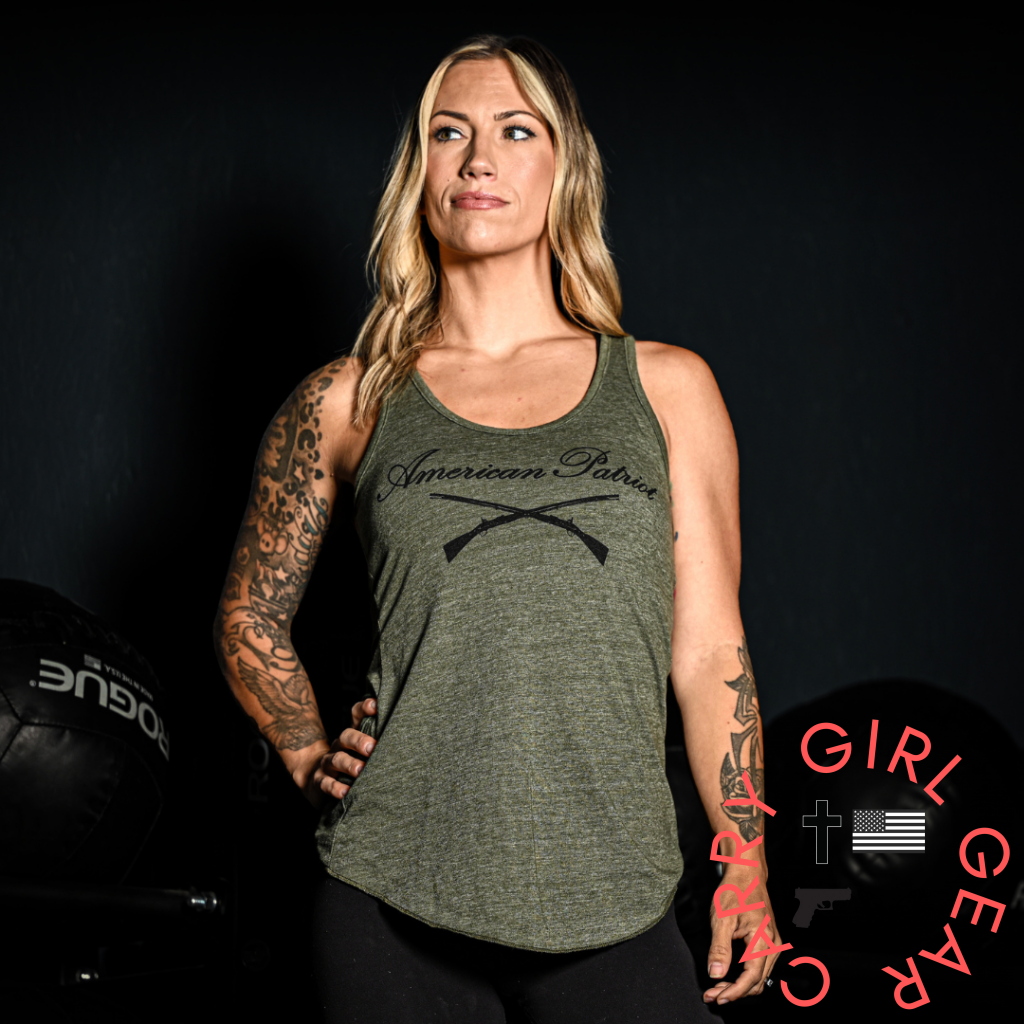 Women’s American Patriot Tank Top S