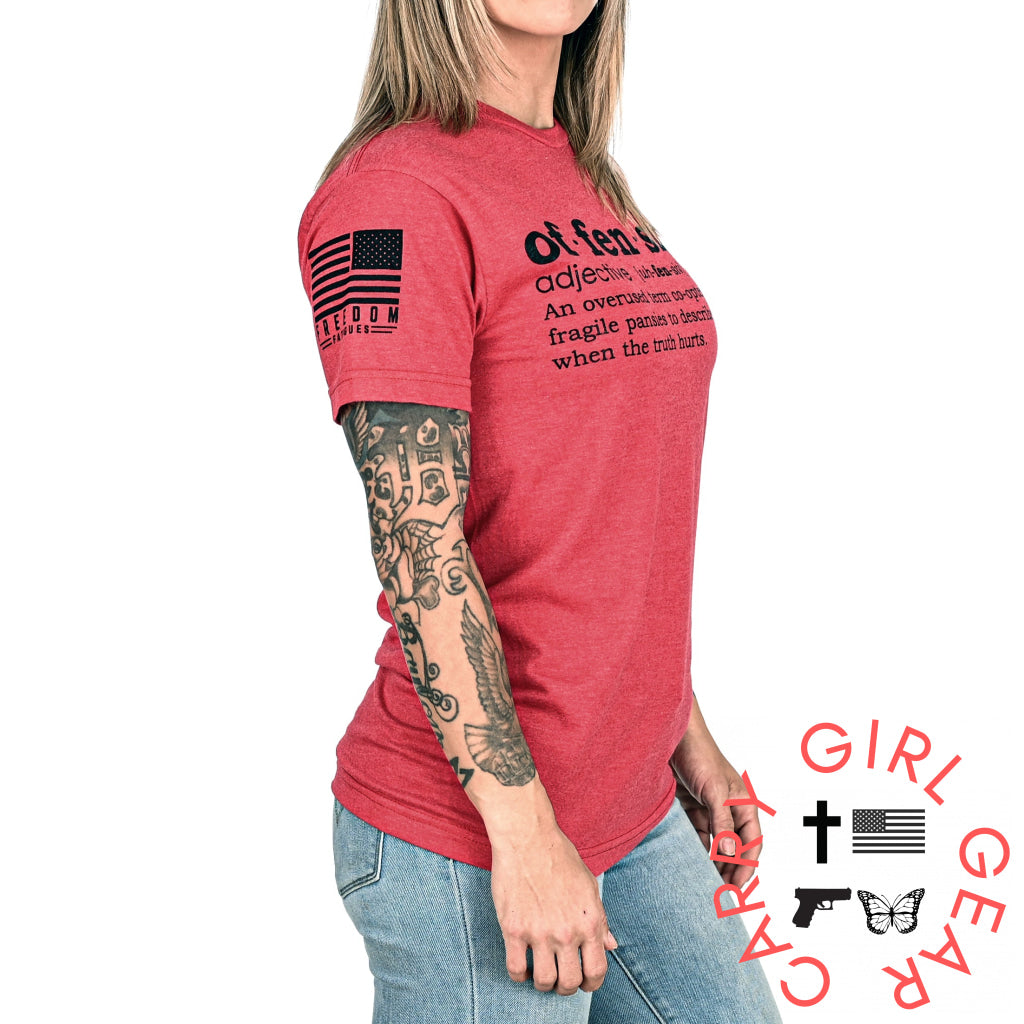 Women’s Offensive Defined Boyfriend Fit T-Shirt