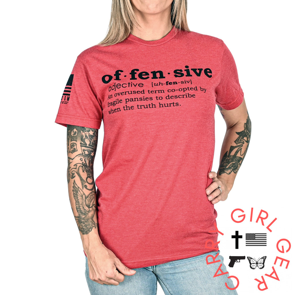 Women’s Offensive Defined Boyfriend Fit T-Shirt S