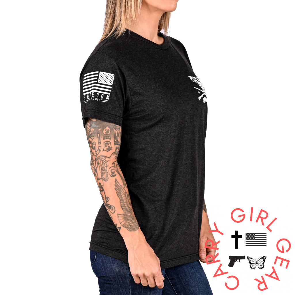 Women’s Shall Not Be Infringed 2A Boyfriend Fit T-Shirt T-Shirt
