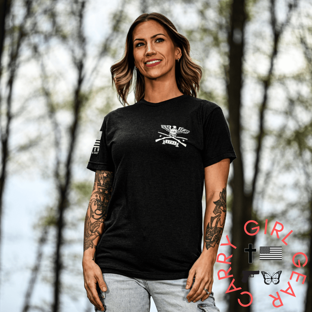 Women’s Shall Not Be Infringed 2A Boyfriend Fit T-Shirt T-Shirt