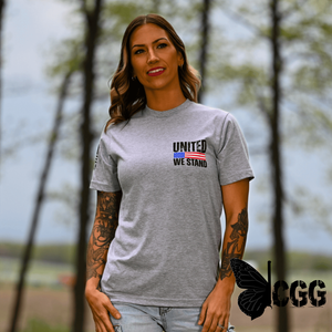 Women’s United We Stand Patriotic Boyfriend Fit T-Shirt