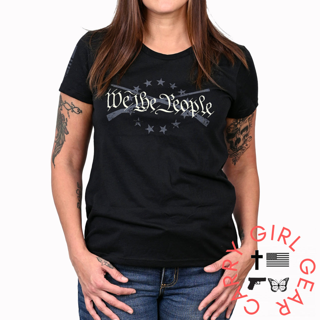 Women’s ’We The People’ Patriotic T-Shirt