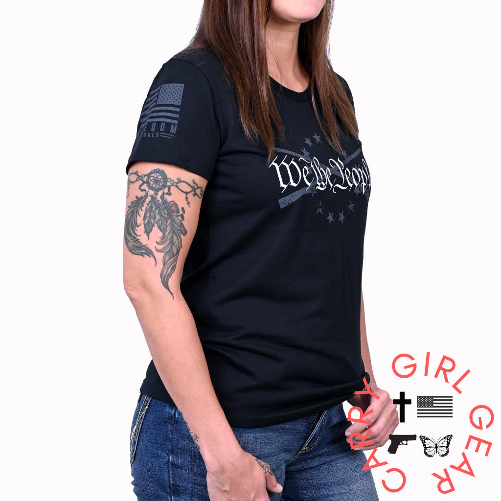 Women’s ’We The People’ Patriotic T-Shirt