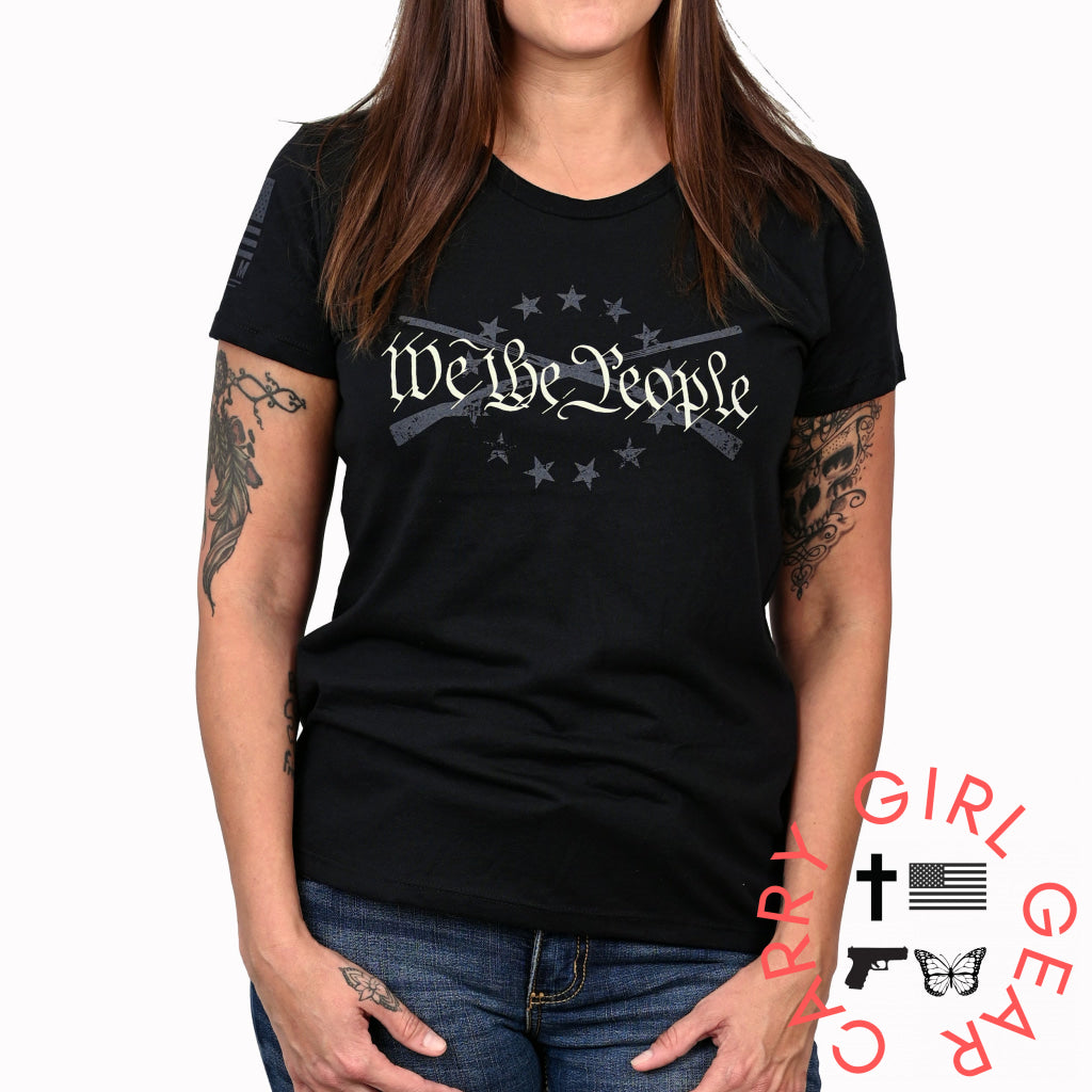 Women’s ’We The People’ Patriotic T-Shirt