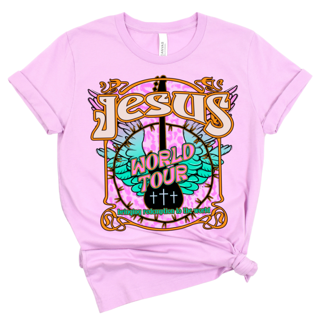 WORLD TOUR TEE LILAC / XS T-Shirts