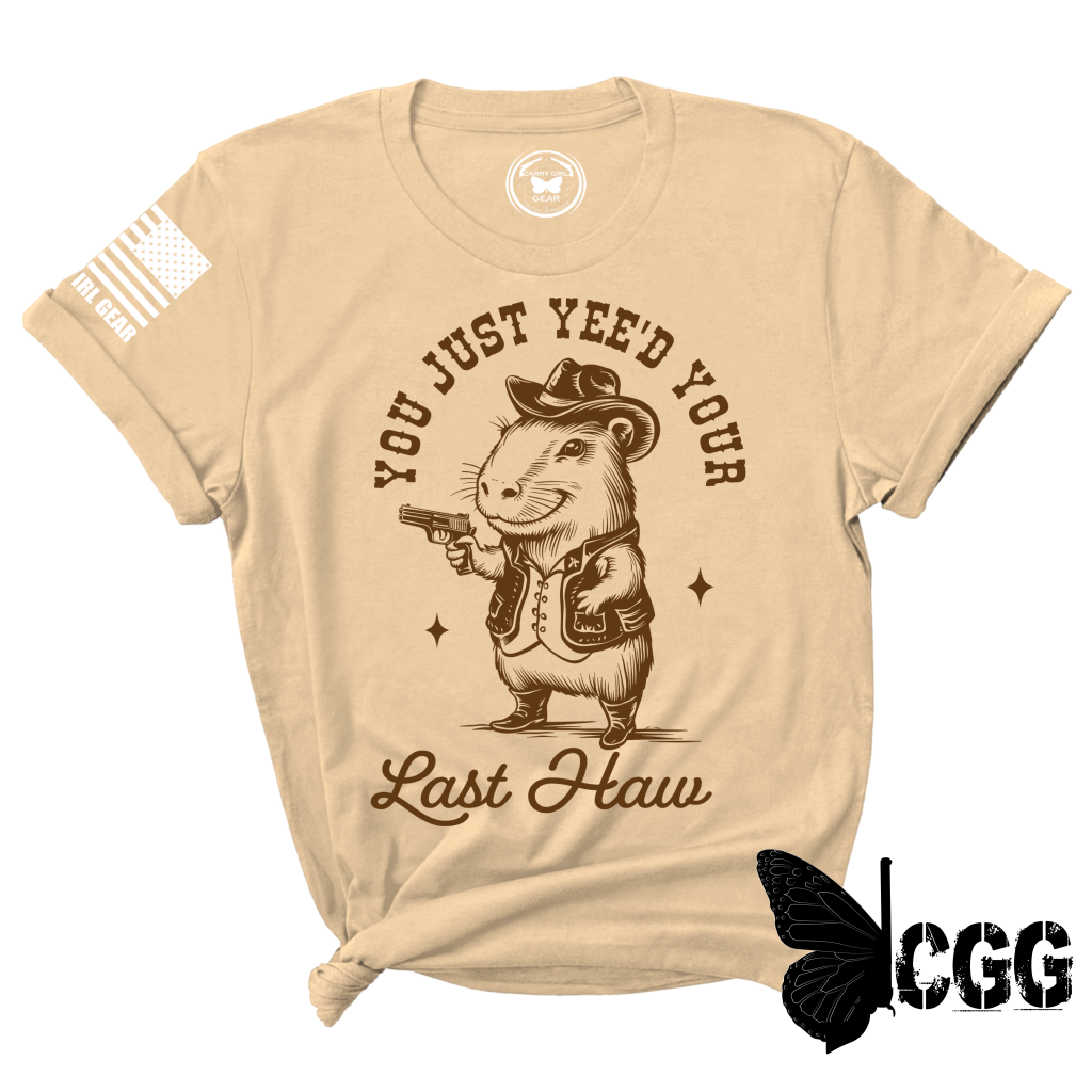 Yee’d Your Last Haw Tee Xs / Cream Unisex Cut Cgg Perfect