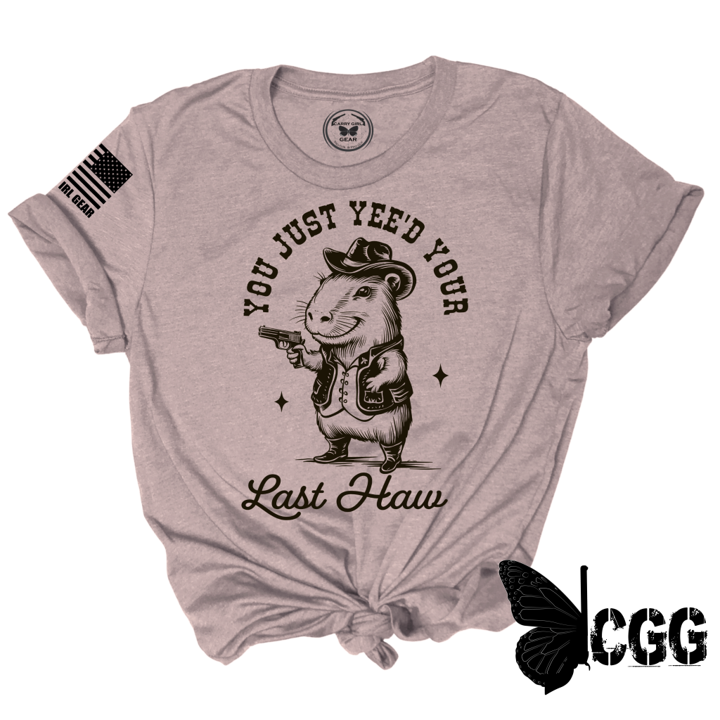 Yee’d Your Last Haw Tee Xs / Gravel Unisex Cut Cgg Perfect