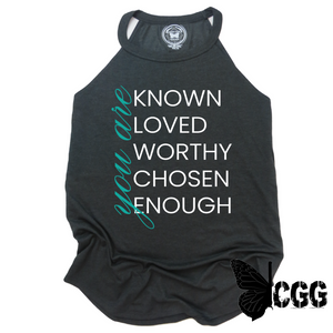 You Are Known Badass Tank Xs / Black Frost Cgg Badass Tank