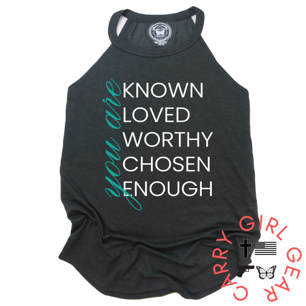 You Are Known Badass Tank Xs / Black Frost Cgg Badass Tank
