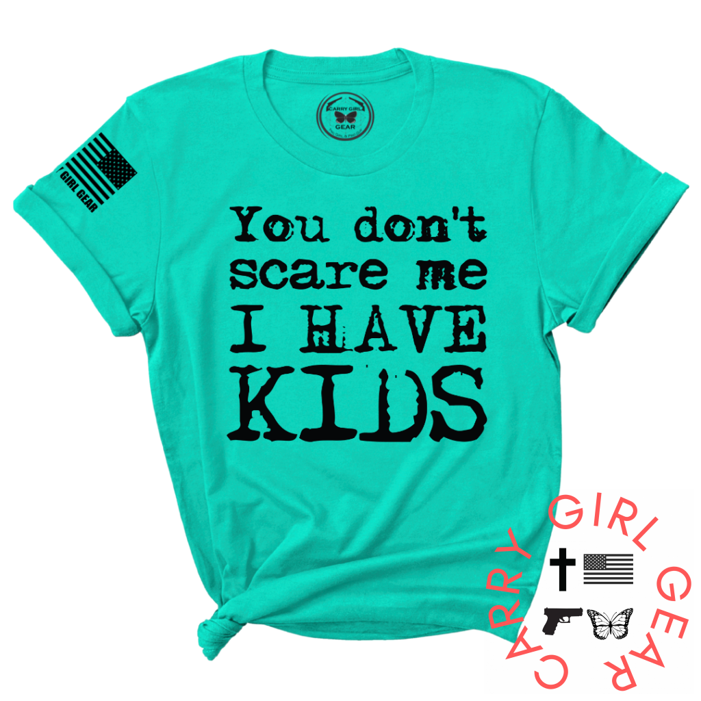 You Dont Scare Me Tee Xs / Jade Unisex Cut Cgg Perfect Tee