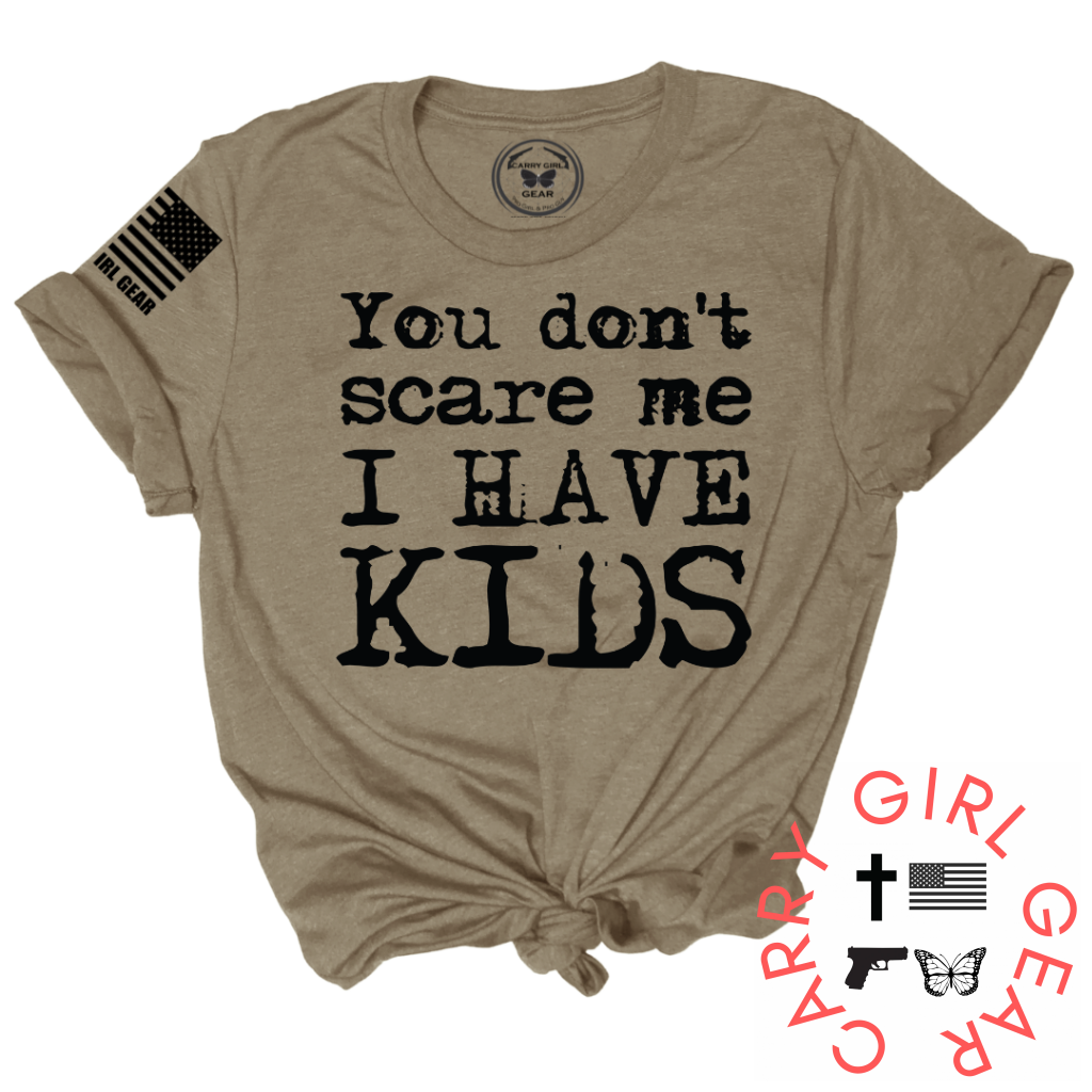 You Dont Scare Me Tee Xs / Latte Unisex Cut Cgg Perfect Tee