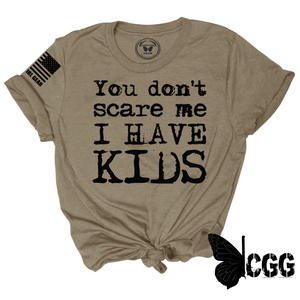 You Dont Scare Me Tee Xs / Latte Unisex Cut Cgg Perfect Tee