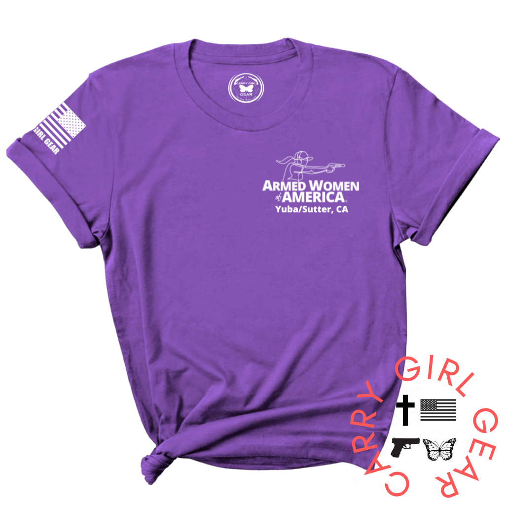 Yuba/Sutter CA AWA Tee SM / UNISEX CUT CGG PERFECT TEE