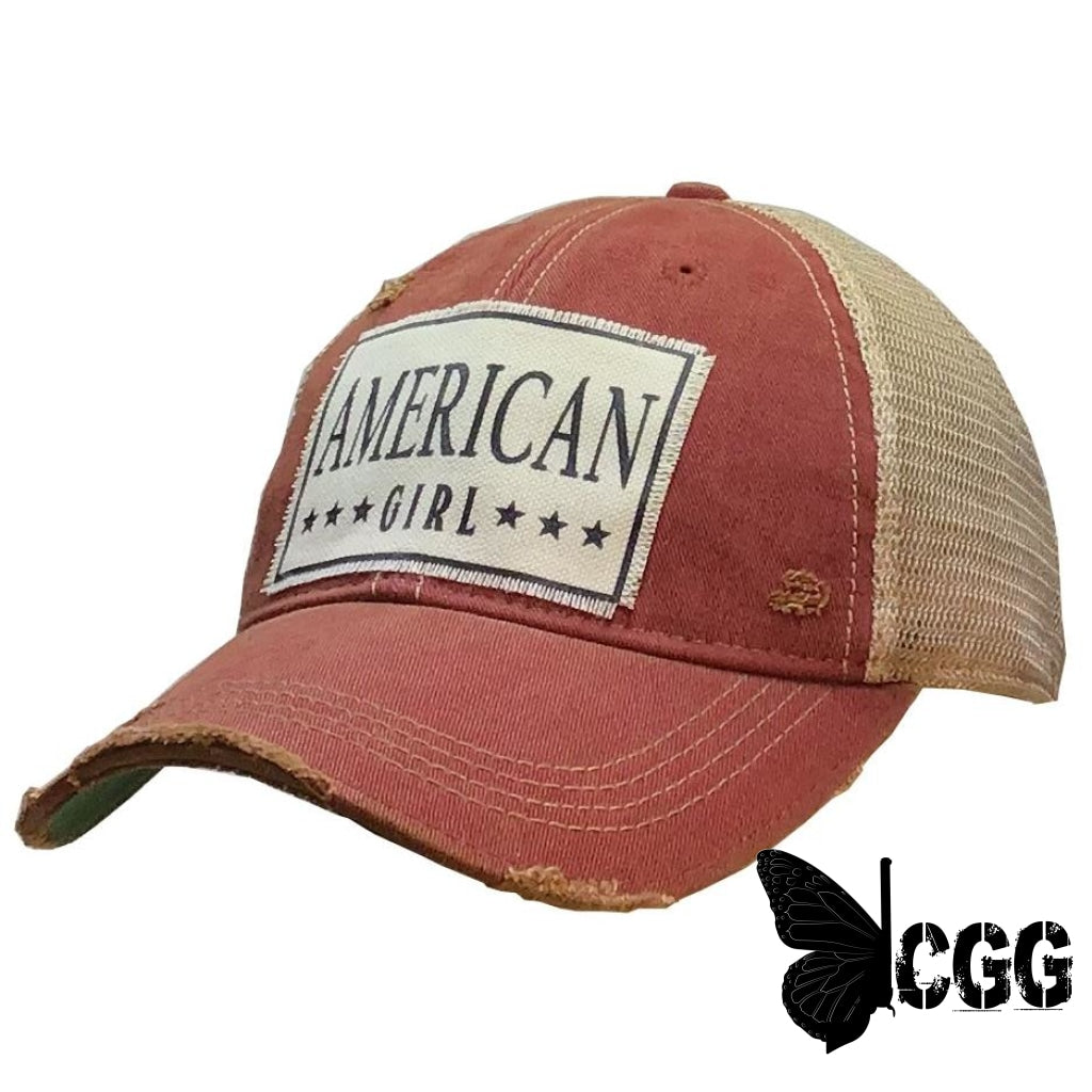 American Girl Trucker Hat Trucker